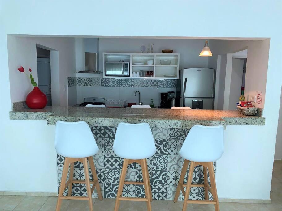 Ar Ocean View Apartments إيسلا موخيريس المظهر الخارجي الصورة